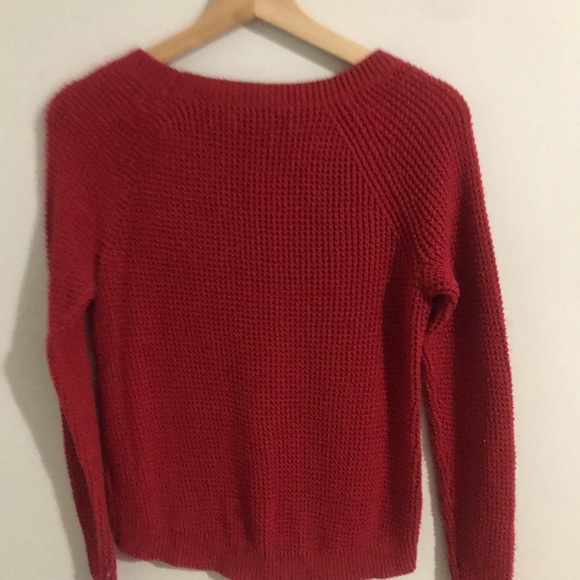 Old Navy Red Knit Sweater - Picture 2 of 2